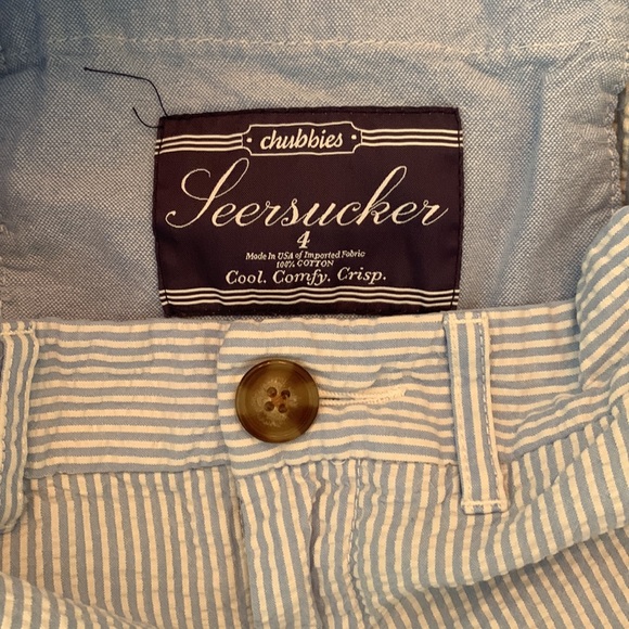 Chubbies Women’s Seersucker Shorts - Picture 3 of 3